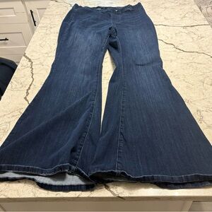 Judy Blue Dark Blue Flare Jeans